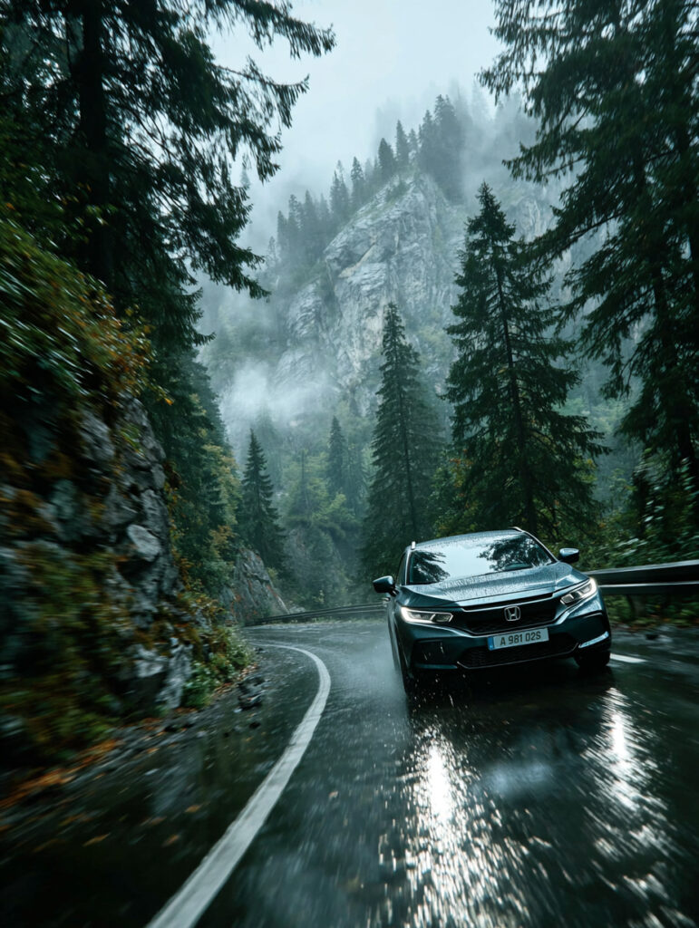AI Mountain Roads – Honda HR-V